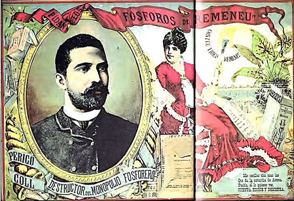 Werbeplakat Pere Coll i Rigau in Kuba