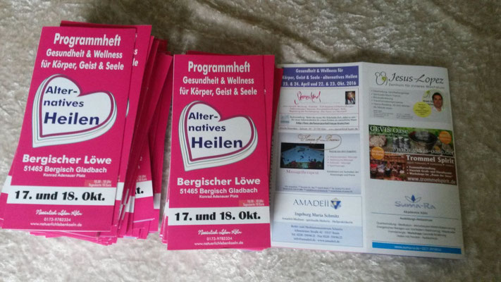 Flyer Messe Natürlich Leben