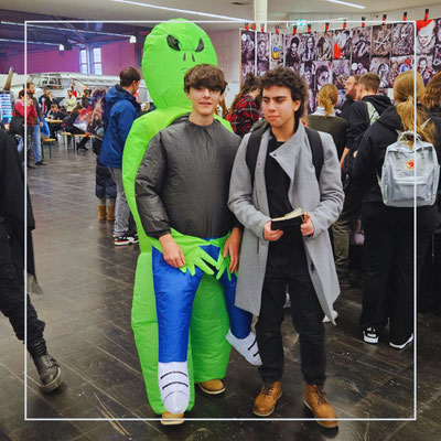 Grüner Geist, Alien mit Körper, Cosplay Fancy Dress Cosplay, Blow Up Ganzkörperanzug, Jumpsuit, Comic Con