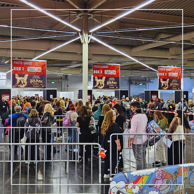 Warteschlangen, German Comic Con