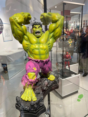 Wütende Hulk Figur, Cöln Comic Haus, Museum