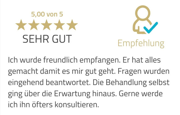 Bewertung Jesus Lopez, über die Erwartungen hinaus