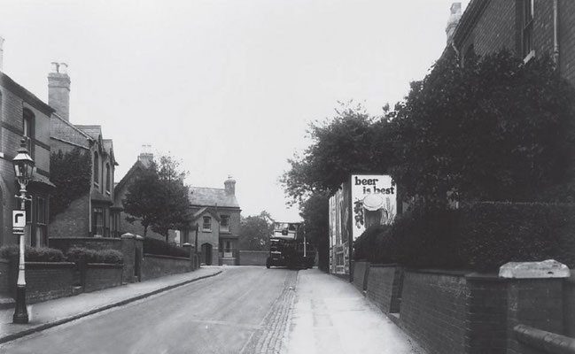 View north to the canal, 1934 (Birmingham Libraries)