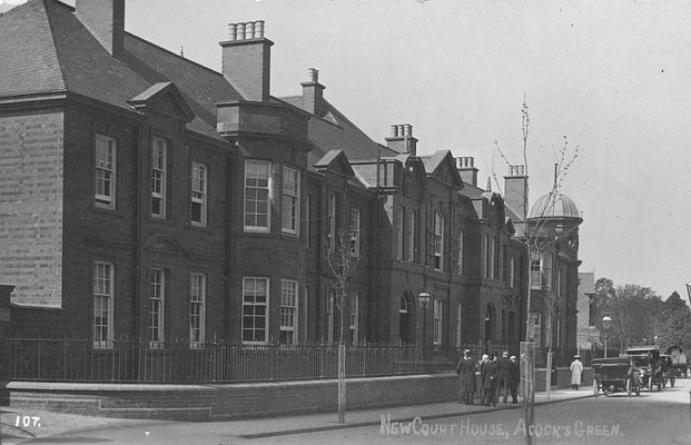 The new police station and courthouse c. 1910