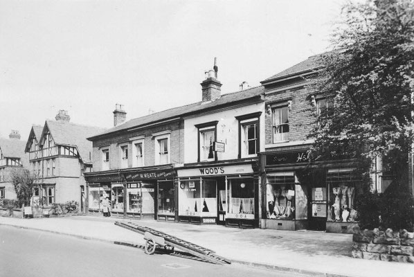 Yardley Road between the Avenue and Malvern Road, 1955 (Birmingham Libraries)