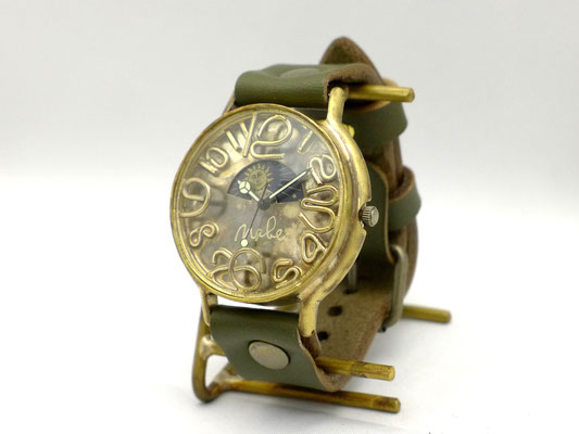 JUM116B-S&M "GRANDAD2-B-S&M" 数字ロウ付け文字盤 約42mm   ￥30,000+税（税込￥33,000)