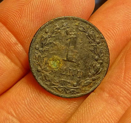 1 Leeuwencent, 1878