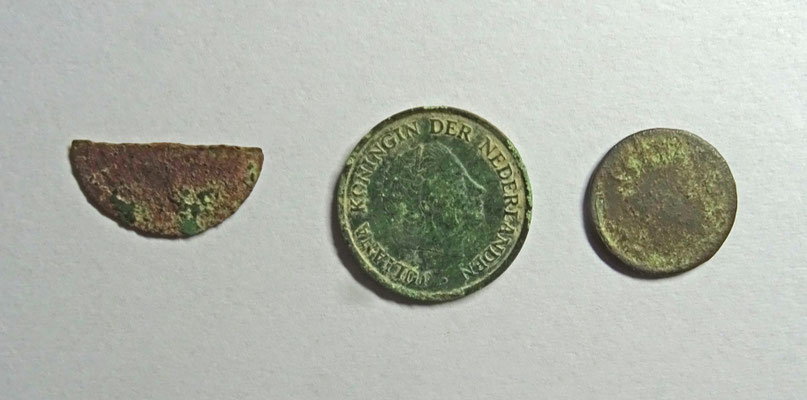 Stuiver 1966, Duit Hollandia 1702-1780, Halve Willemcent 1827