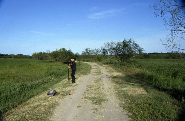 Jan aan het fotograferen
