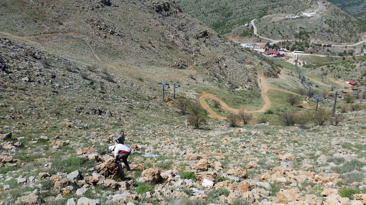 Uitzicht vanaf Mount Hermon