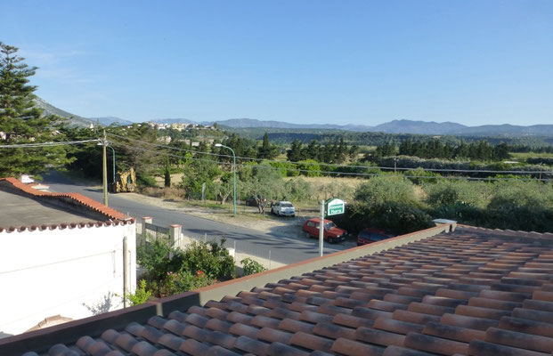 uitzicht vanuit ons hotel