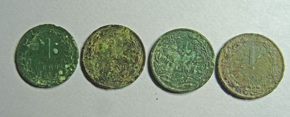 Leeuwencenten 1778, 1792, 1913 en 1905