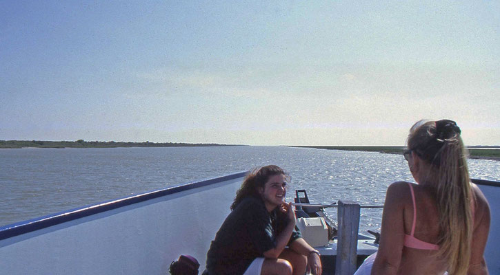 Medegasten op de boot