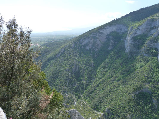 uitzicht vanaf Mount Olympos