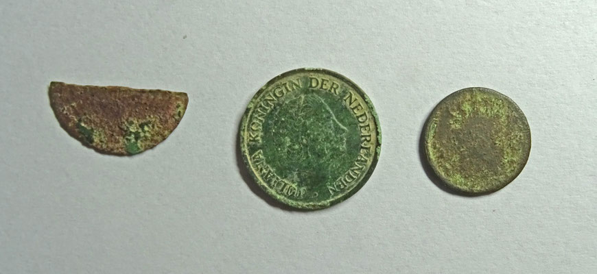 Stuiver 1966, Duit Hollandia 1702-1780, Halve Willemcent 1827