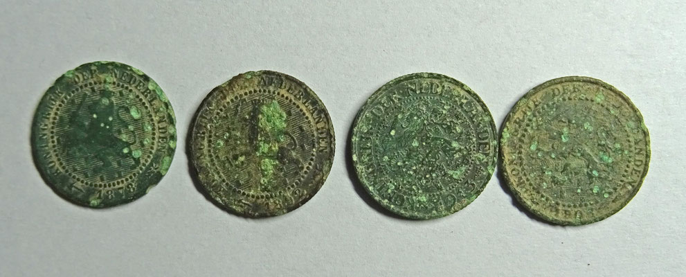 Leeuwencenten 1778, 1792, 1913 en 1905