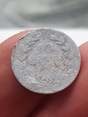 Dubbeltje  (10 cent) Koning Willen II, 1849