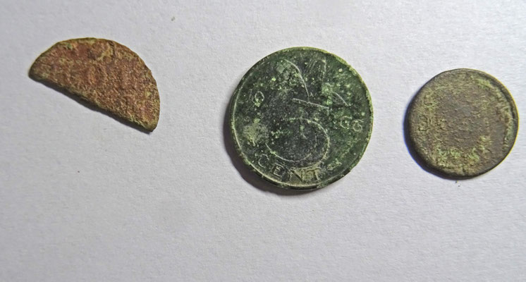Stuiver 1966, Duit Hollandia 1702-1780, Halve Willemcent 1827
