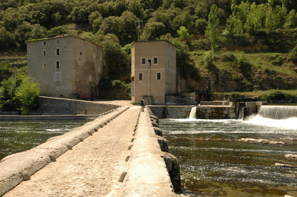 dam over Ardèche