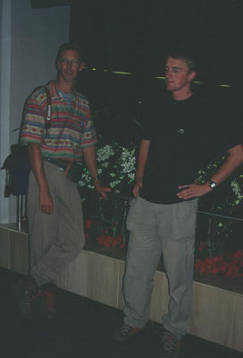 Ron en Martin in Singapore