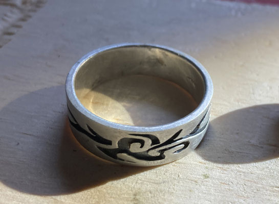 Zilveren ring