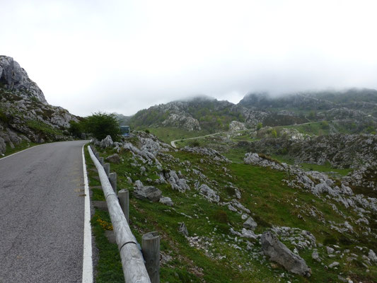 terugwandeling van Anton en Martin naar Covadonga