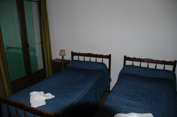 onze hotelkamer