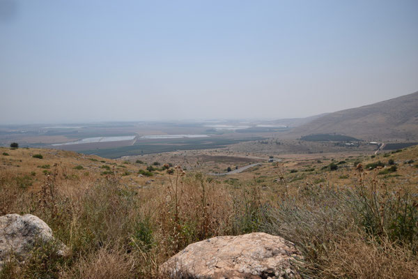 uitzicht vanaf Mount Gilboa