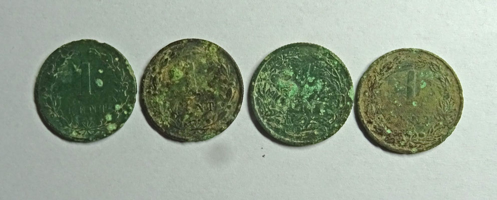 Leeuwencenten 1778, 1792, 1913 en 1905