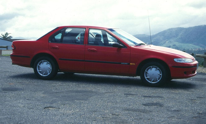 De nieuwe auto