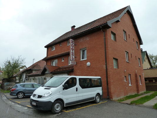 Vertrek uit ons hotel Cile