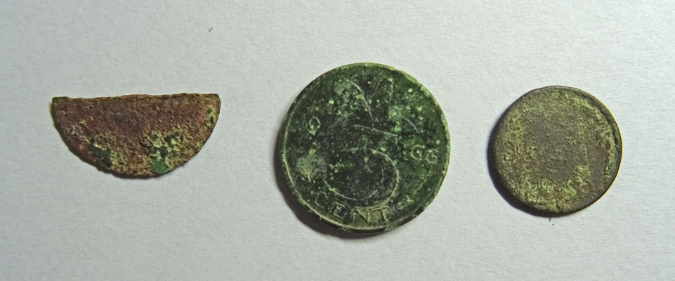 Stuiver 1966, Duit Hollandia 1702-1780, Halve Willemcent 1827