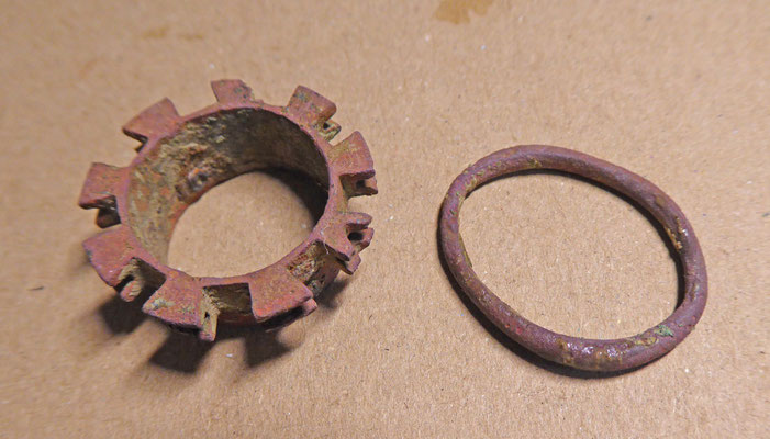 Radeertje  en (gordijn)ring
