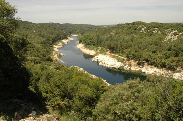 uitzicht op le Gard