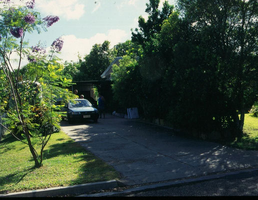 Huis en tuin van vam Uncle Hank in Moura