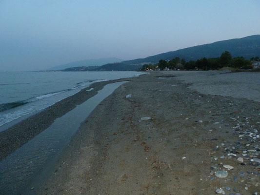 strand van Paralia Skotinas