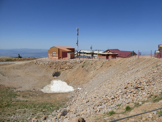 bovenop Mount Hermon