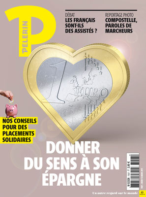 Presse illustration 3d pour Bayard presse.Magazine Pelerin