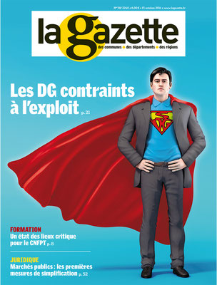 illustration 3d pour La Gazette.Groupe Moniteur