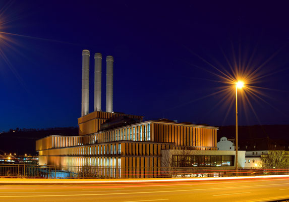 Energie - HKW Heizkraftwerk in Würzburg