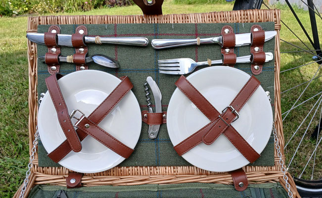 Picknickkörbe der Herberge Dahrendorf (Gästeservice), c Amanda Hasenfusz