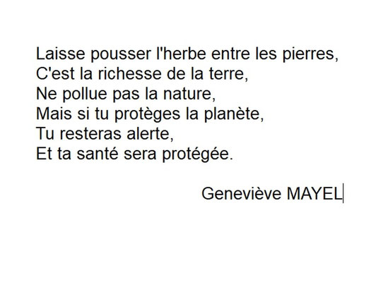 5 mai, Geneviève Mayel