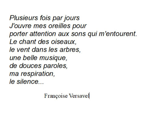 31 mars. Françoise Versavel
