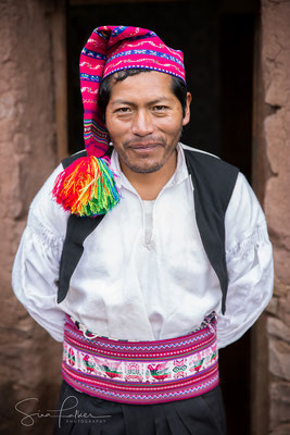 Visiting the Isla Taquile