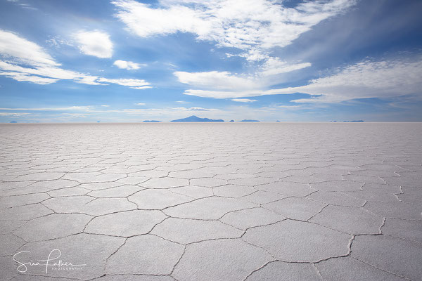 View across the Salar de Uyuni