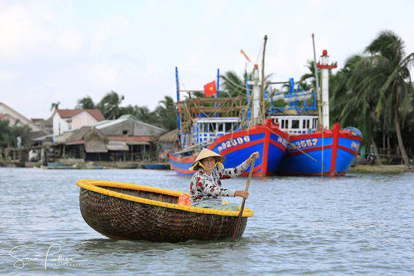 On the waters of Hoi An