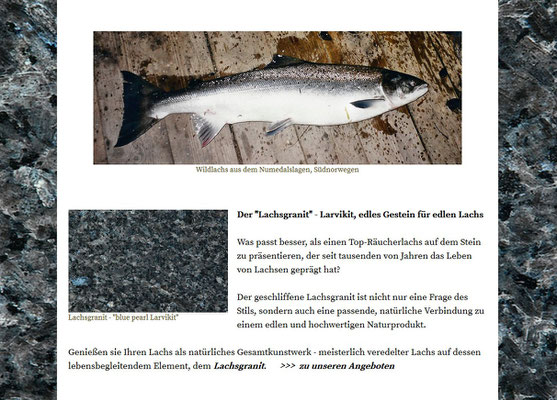 Lachs  -  das Lachsgeheimnis