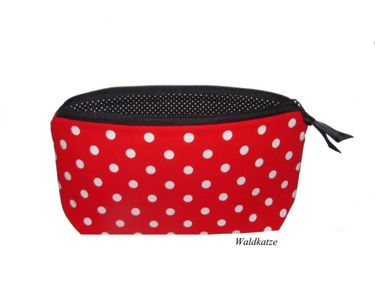 kosmetiktasche mit punkte