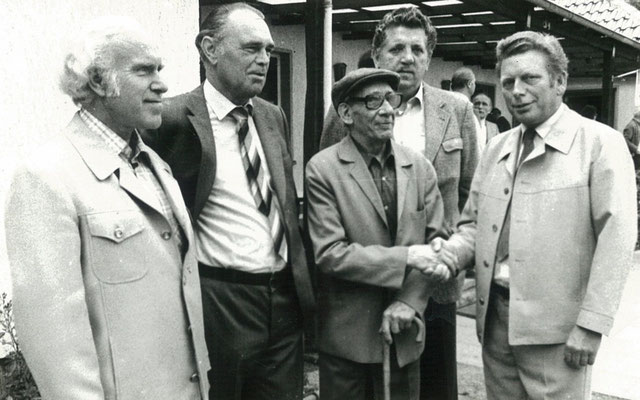 Gratulation im Jahr 1983