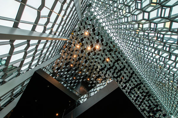 Harpa, Konzert- und Konferenzzentrum seit Mai 2011, Reykjavík (März 2014)